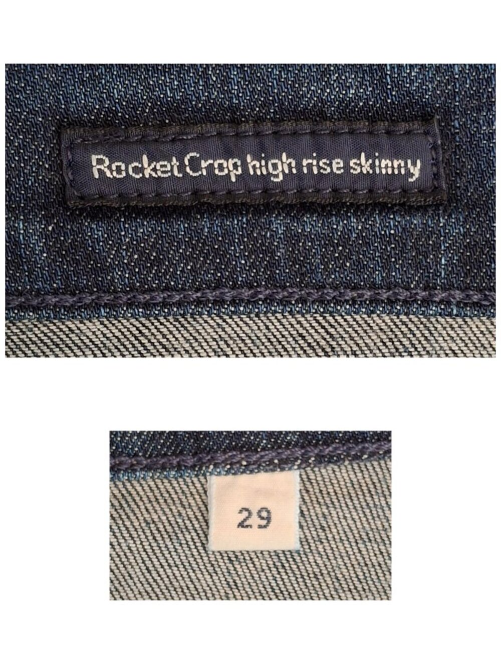 Citizens of Humanity Premium Vintage Rocket Crop High Rise Skinny Jeans| Size 29 - Picture 10 of 13
